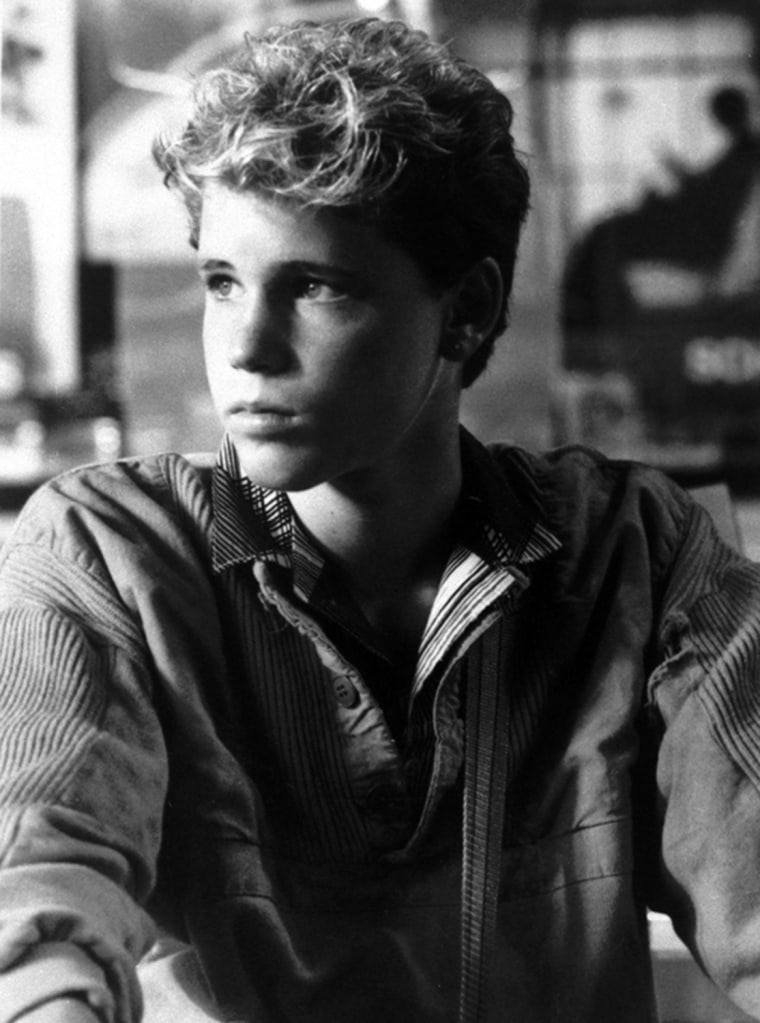 FILE - In this 1987 file publicity image provided by Warner Bros., actor Corey Haim is shown.  Haim, a 1980s teen heartthrob for his roles in \"Lucas\" and \"The Lost Boys\" whose career was blighted by drug abuse, died Wednesday, March 10, 2010. He was 38. (AP Photo/Warner Bros., File) ** NO SALES **